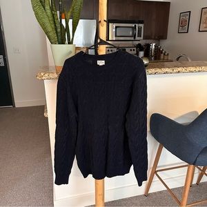 J. Crew Cable Stitch Sweater